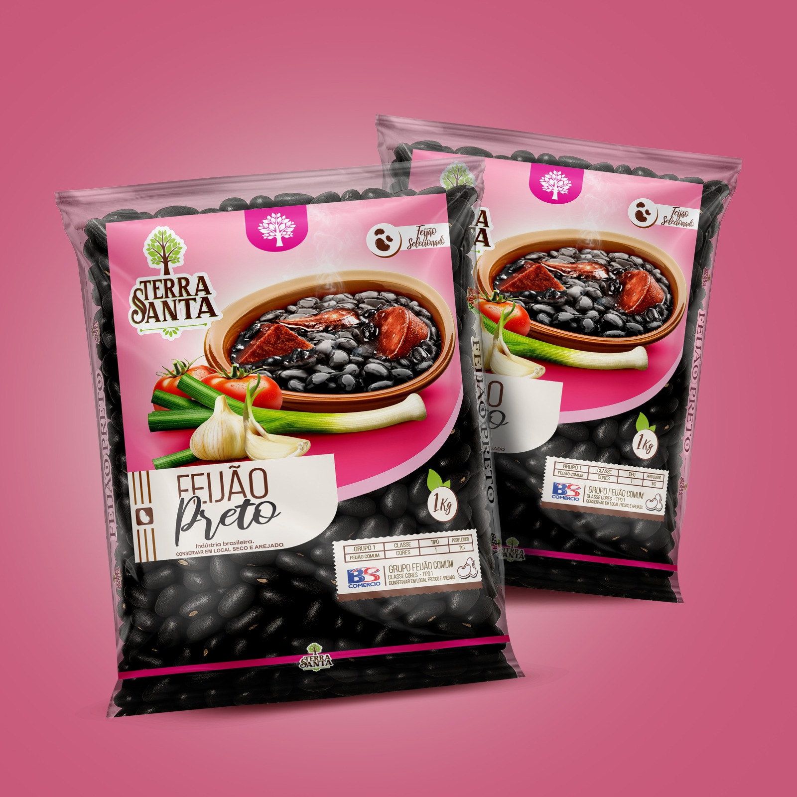 Feijão Preto Terra Santa